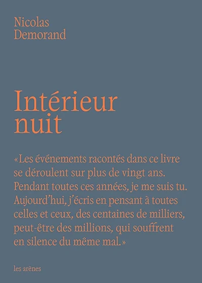 Intérieur Nuit de Nicolas Demorand